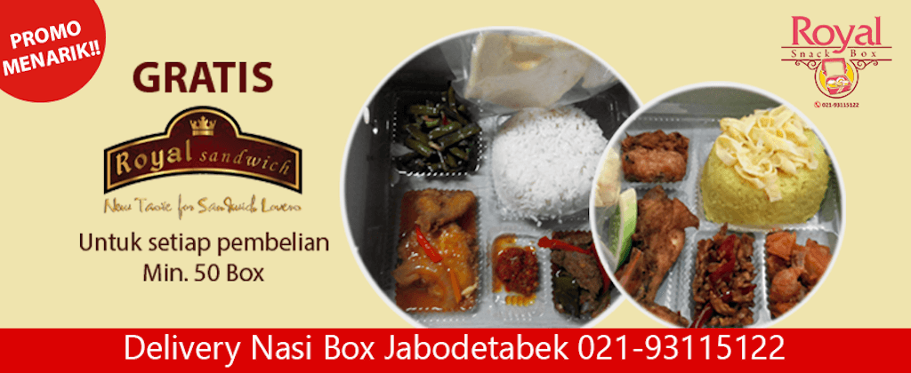 Pesanan Nasi Kotak Bpk Teddy di Kelapa Gading, Jakarta Utara
