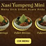 Nasi Tumpeng Mini Unik