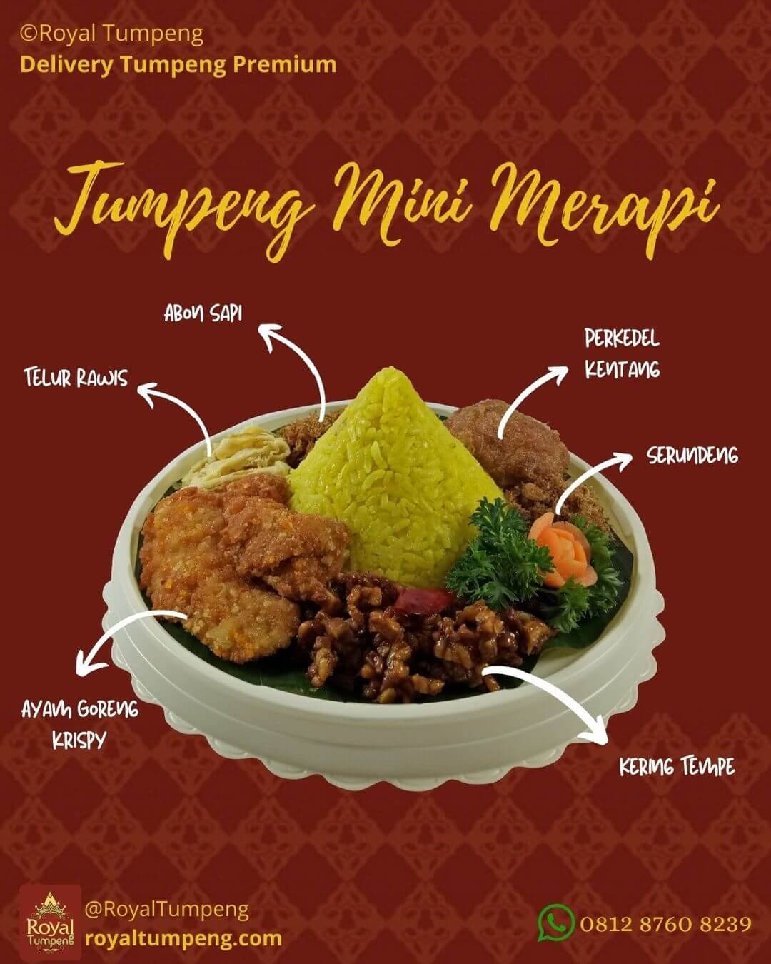 Tumpeng Mini Nasi Kuning Tumpeng Mini Nasi Kuning