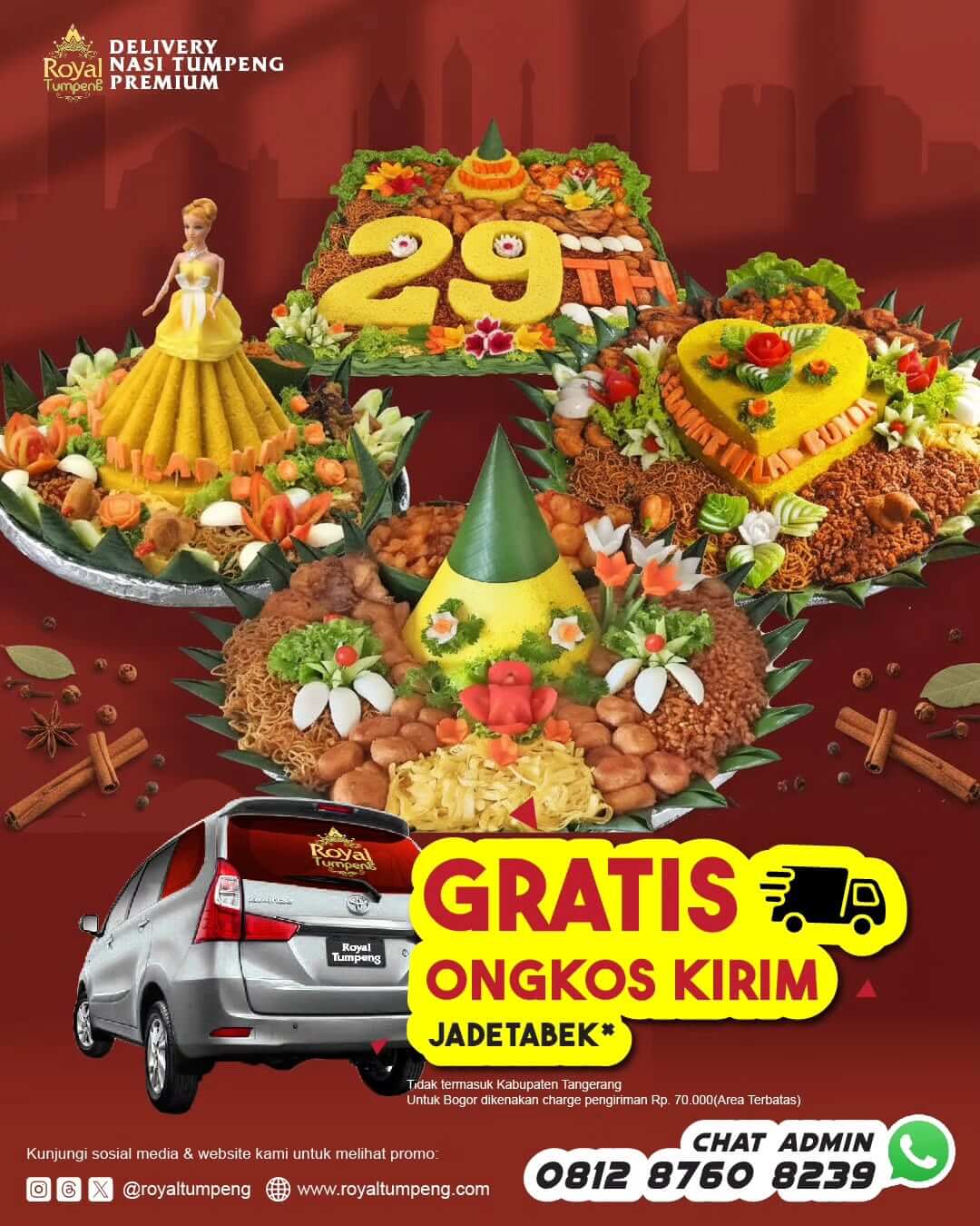Nasi Tumpeng Kebayoran Lama Utara
