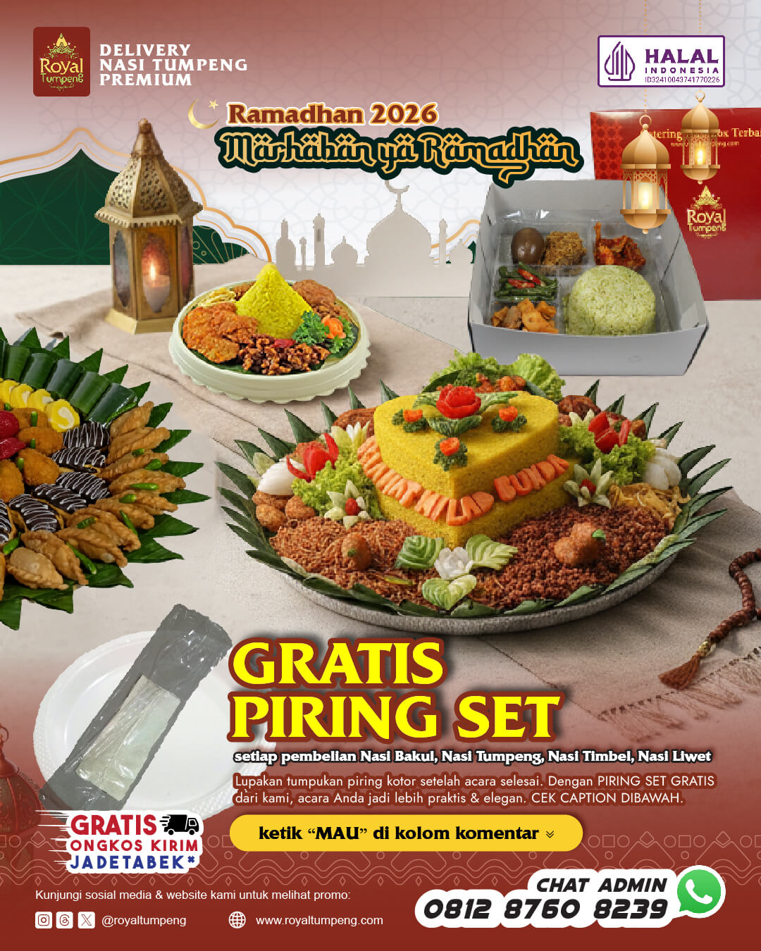 Pesan Nasi Tumpeng Senayan