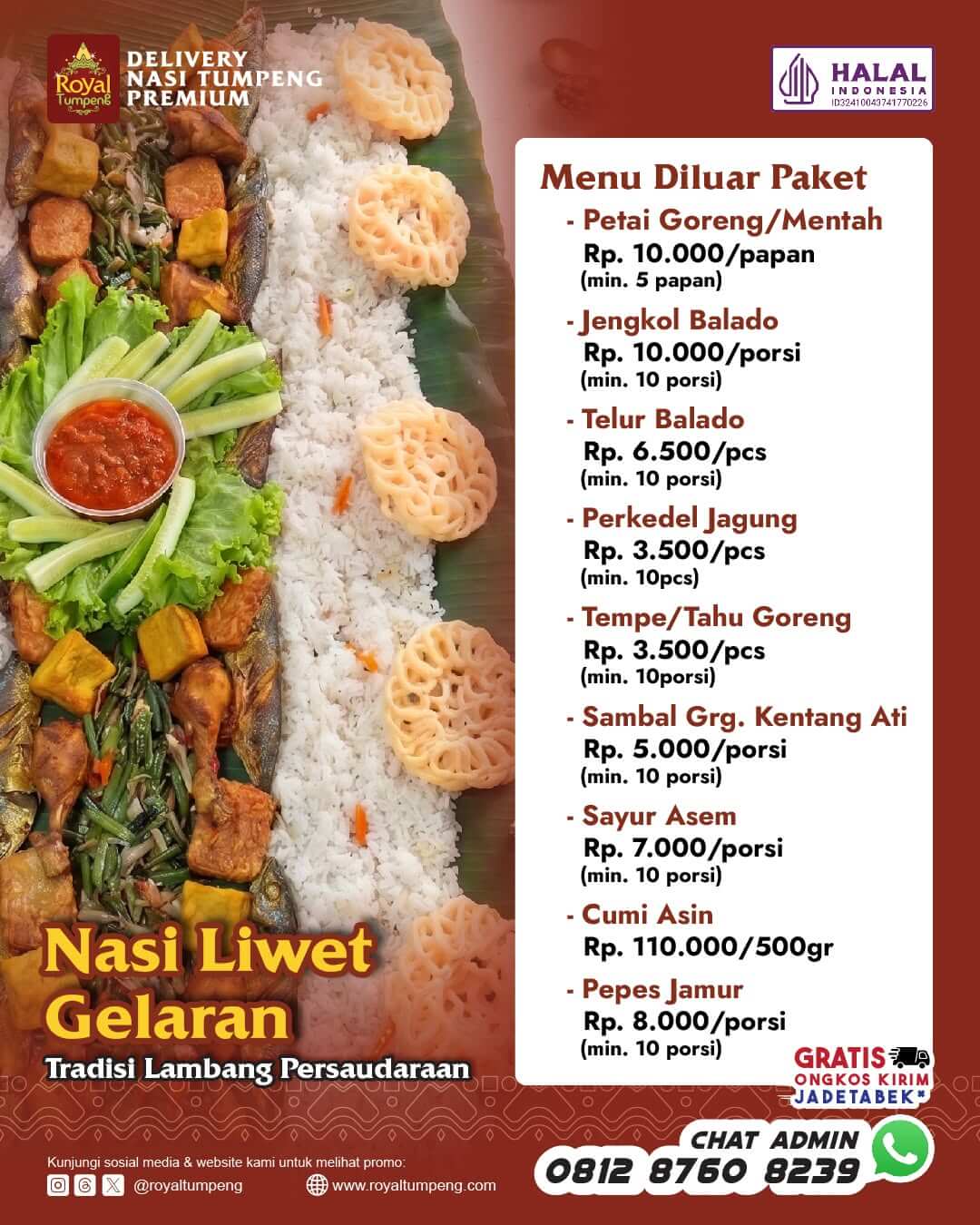 Harga Nasi Liwet Daun Pisang Harga Nasi Liwet Daun Pisang