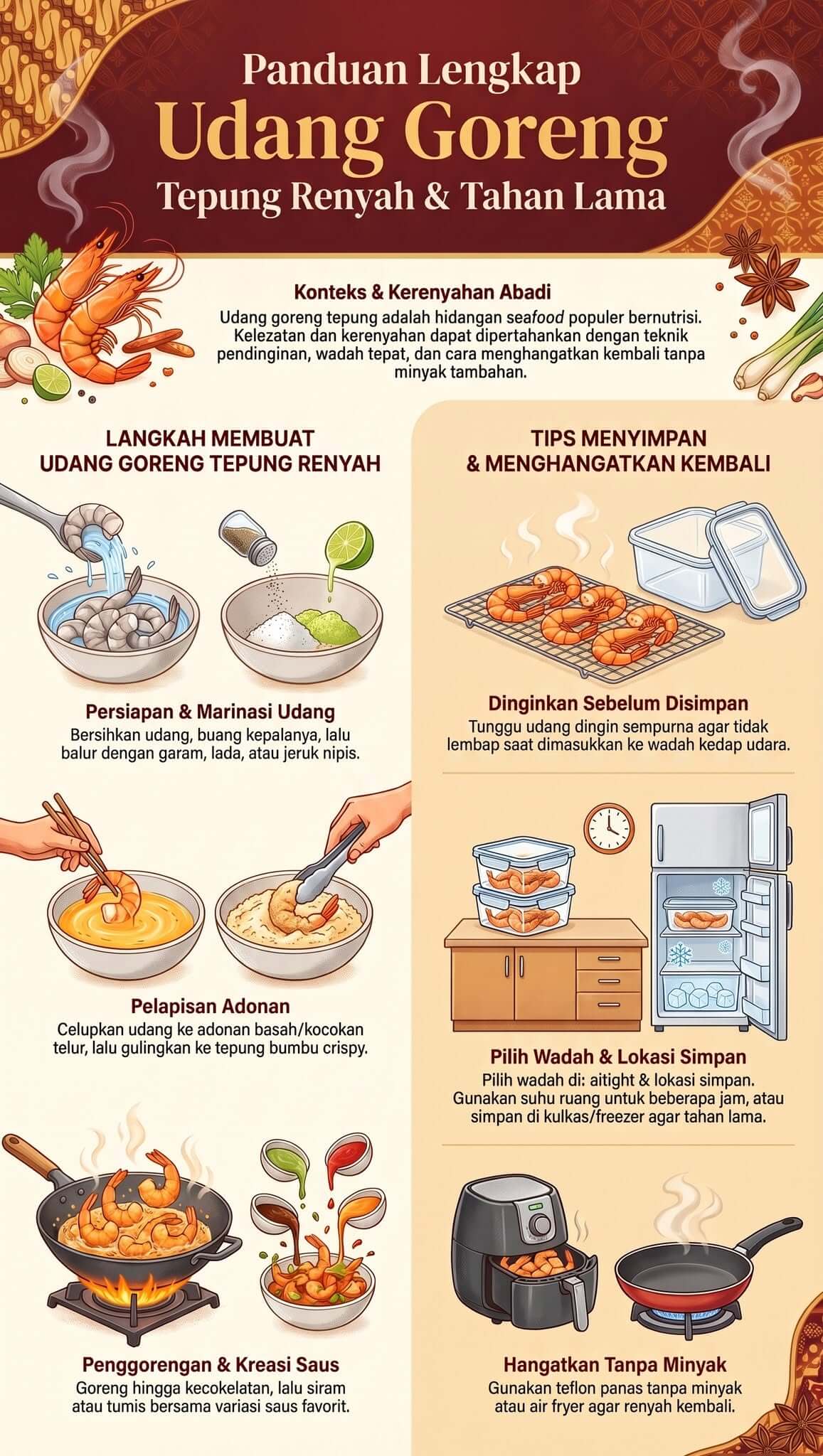 Resep Membuat Udang Goreng Tepung Resep Membuat Udang Goreng Tepung