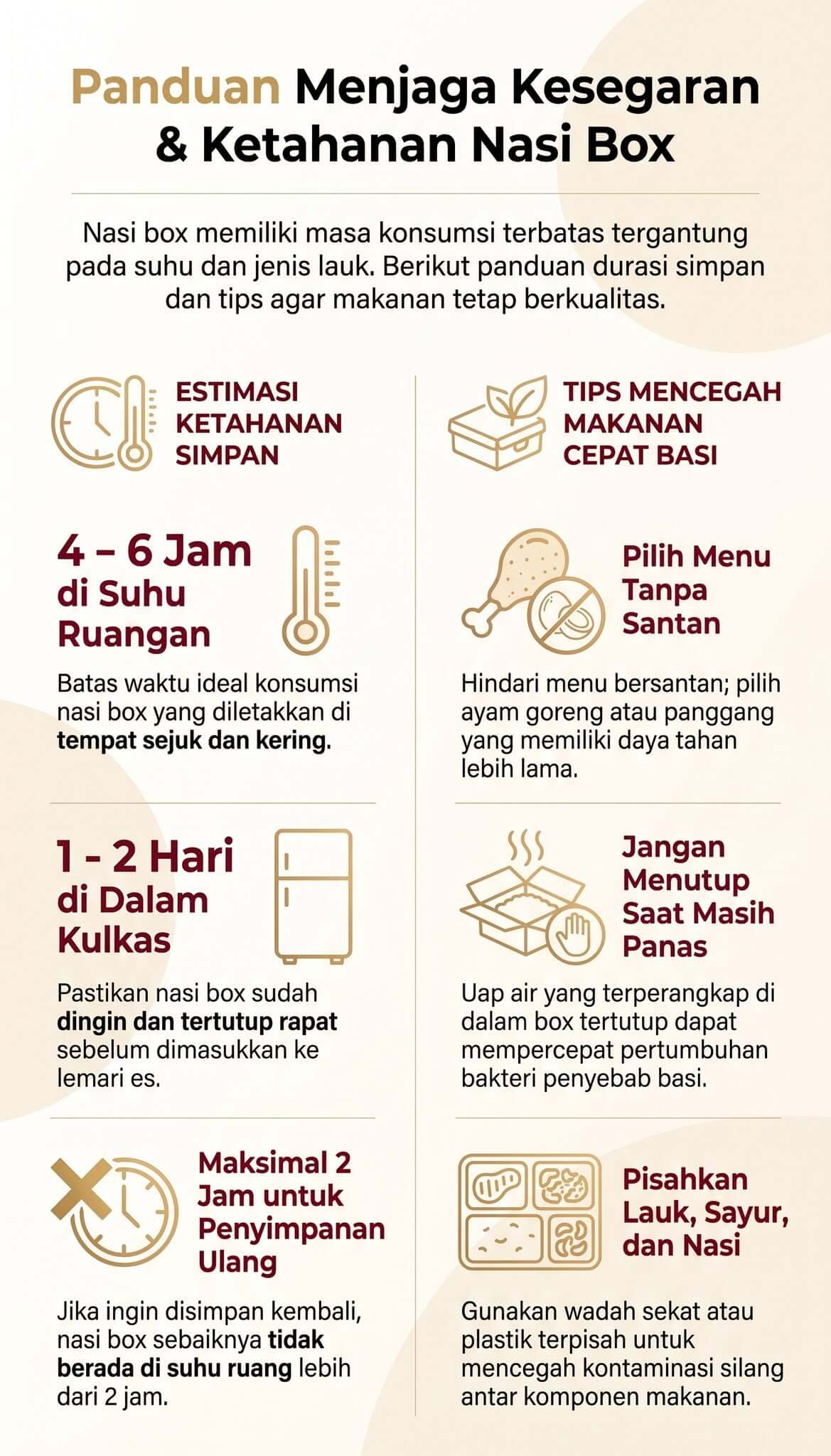 Nasi Box Tahan Berapa Lama Nasi Box Tahan Berapa Lama