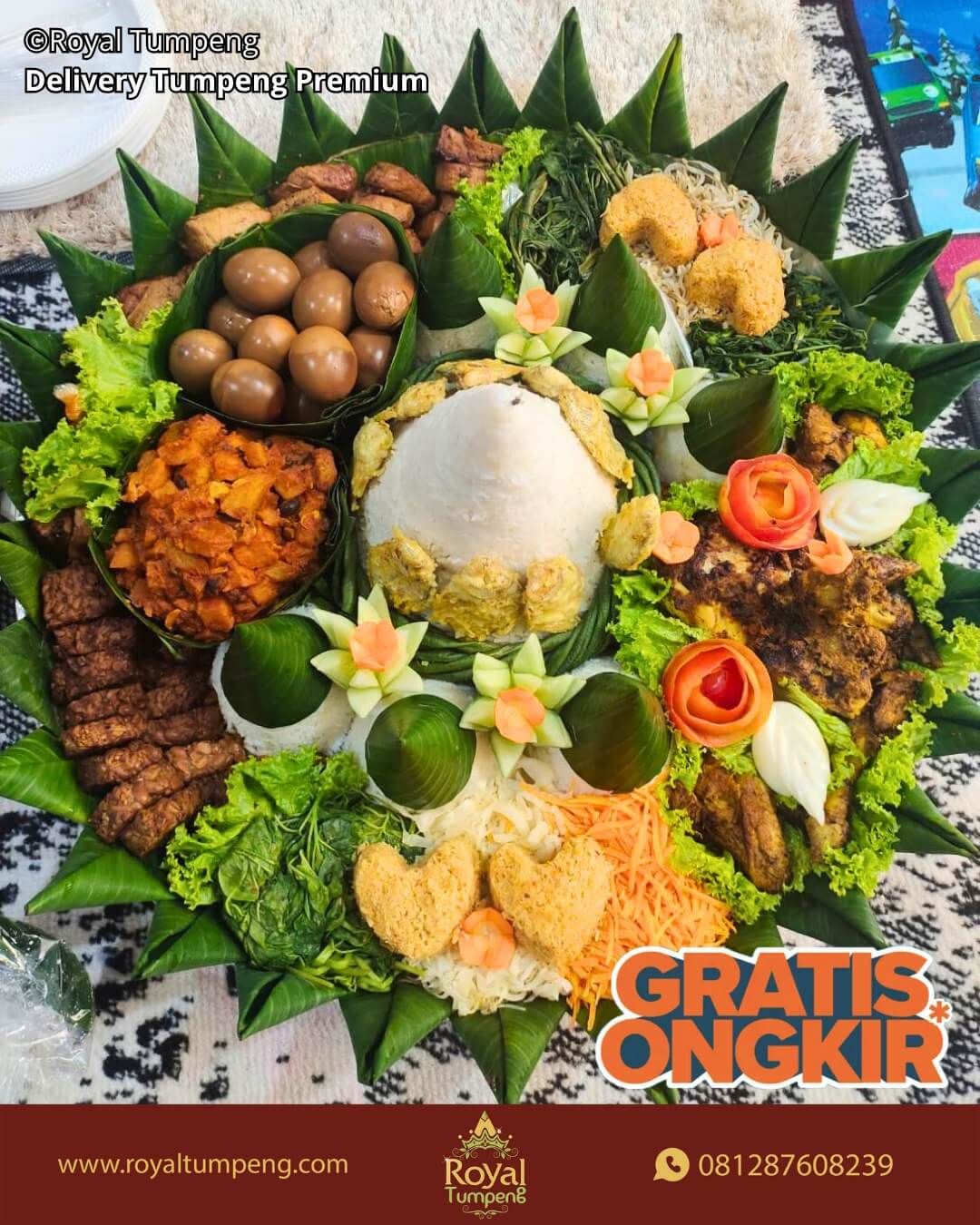 Nasi Tumpeng Syukuran Tujuh Bulanan