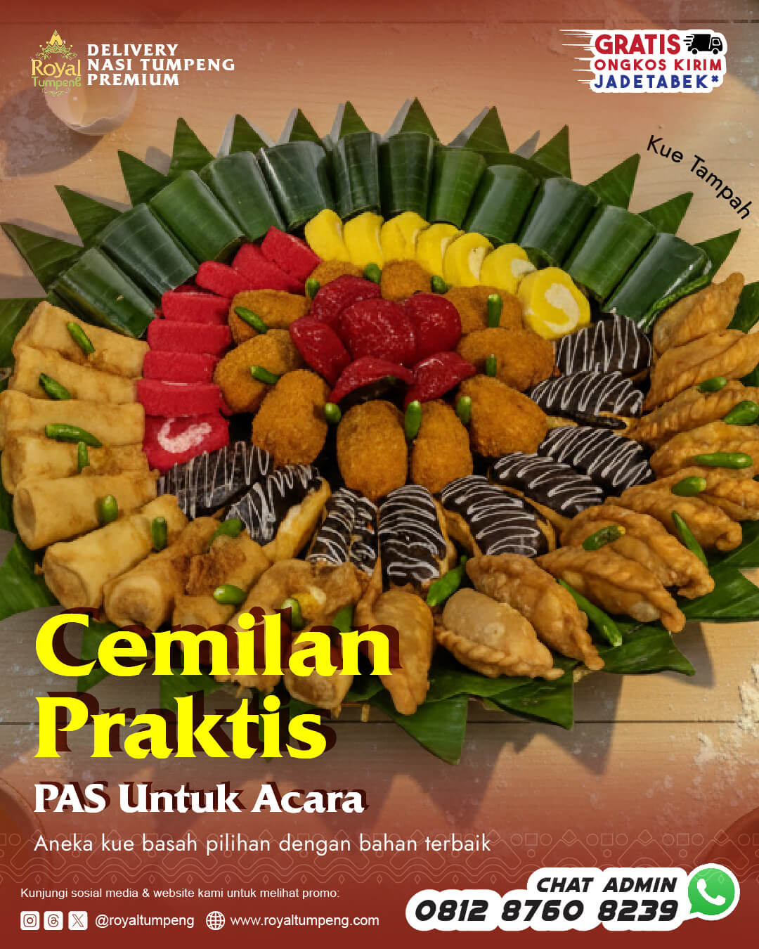 Pesan Kue Tampah di Jakarta