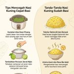 Cara Menyimpan Nasi Kuning Agar Tidak Cepat Basi
