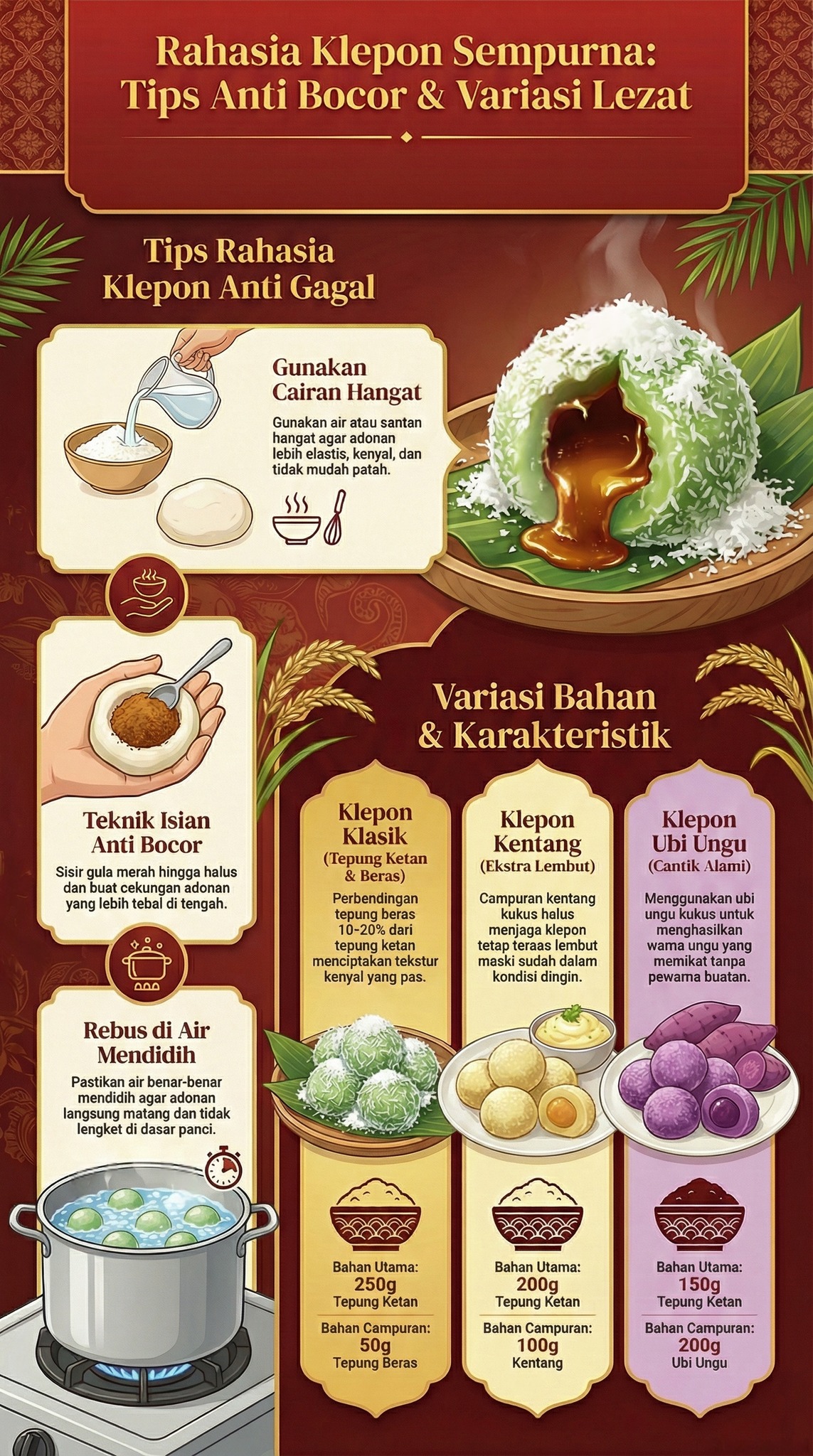 Klepon Isi Gula Merah