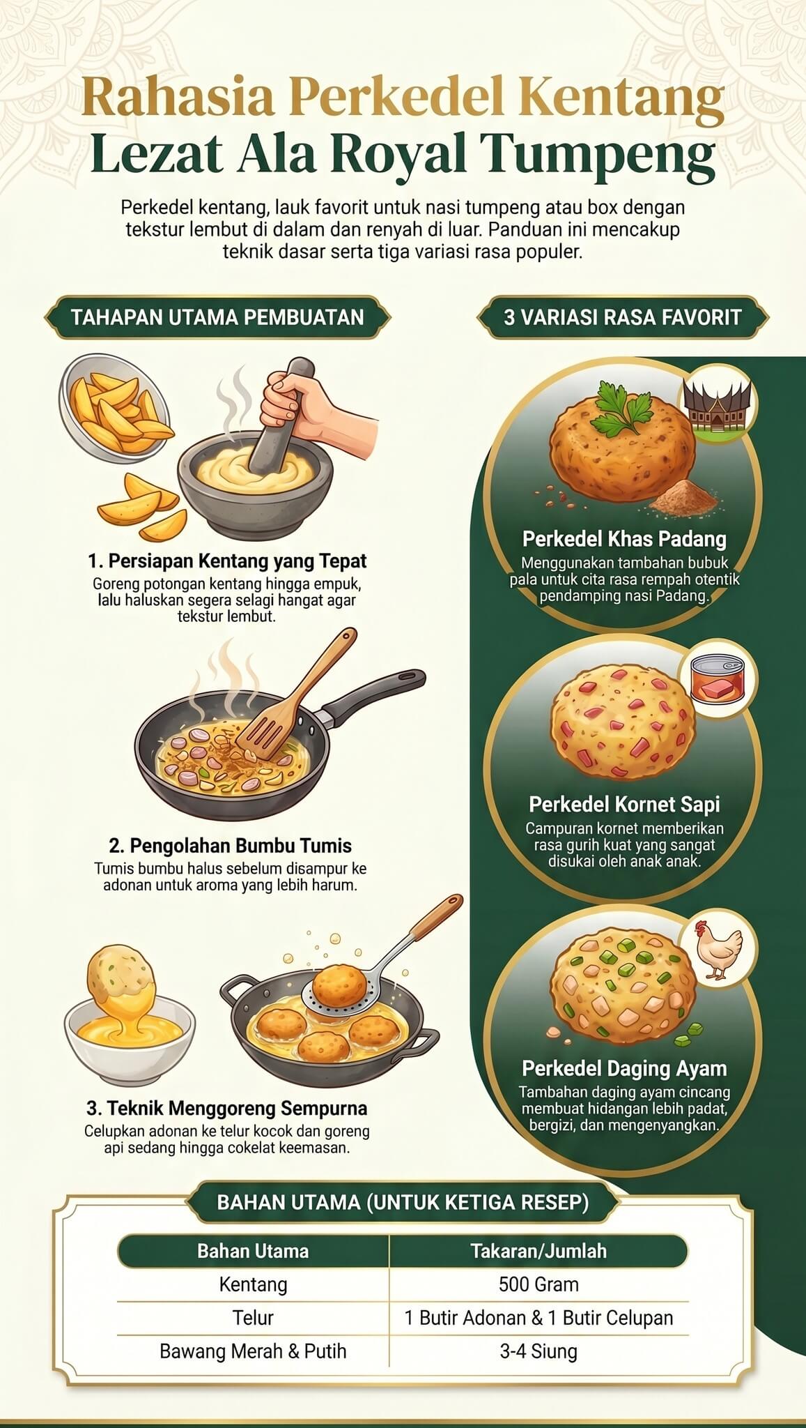 Perkedel Kentang Perkedel Kentang