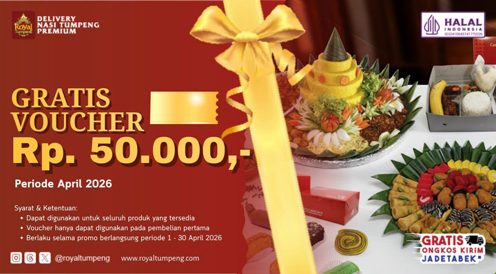 promo nasi tumpeng royal tumpeng