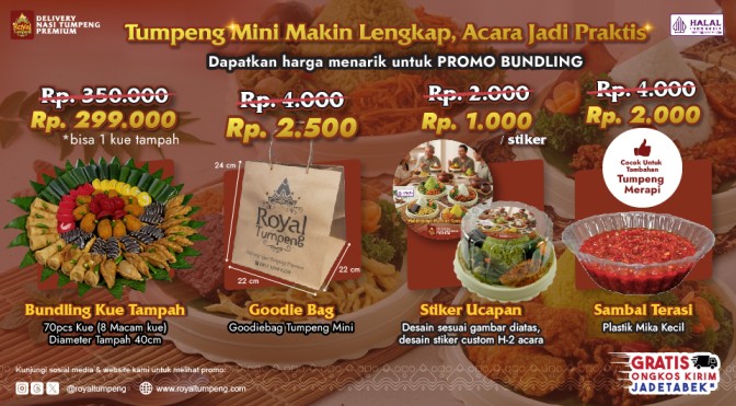pesan tumpeng mini
