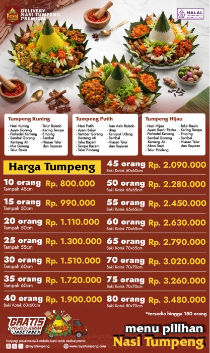 pesan tumpeng