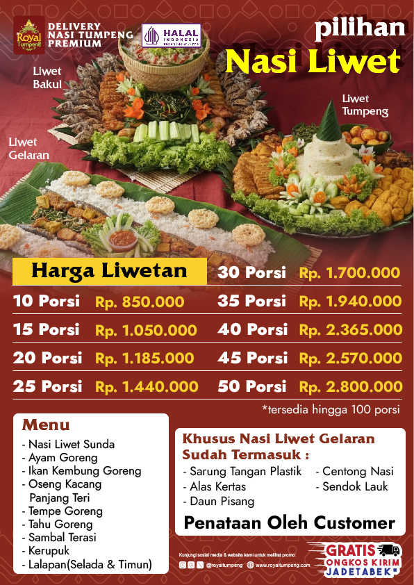 pesan nasi liwet