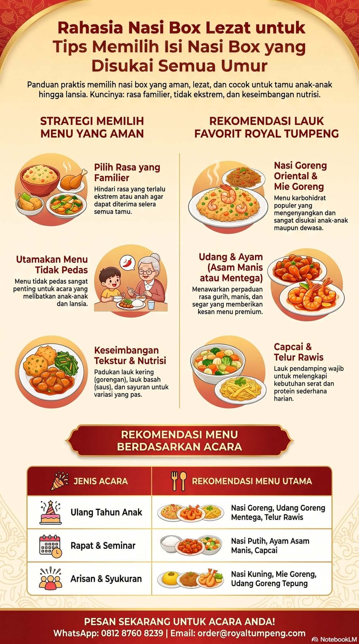 Isi Nasi Box Isi Nasi Box