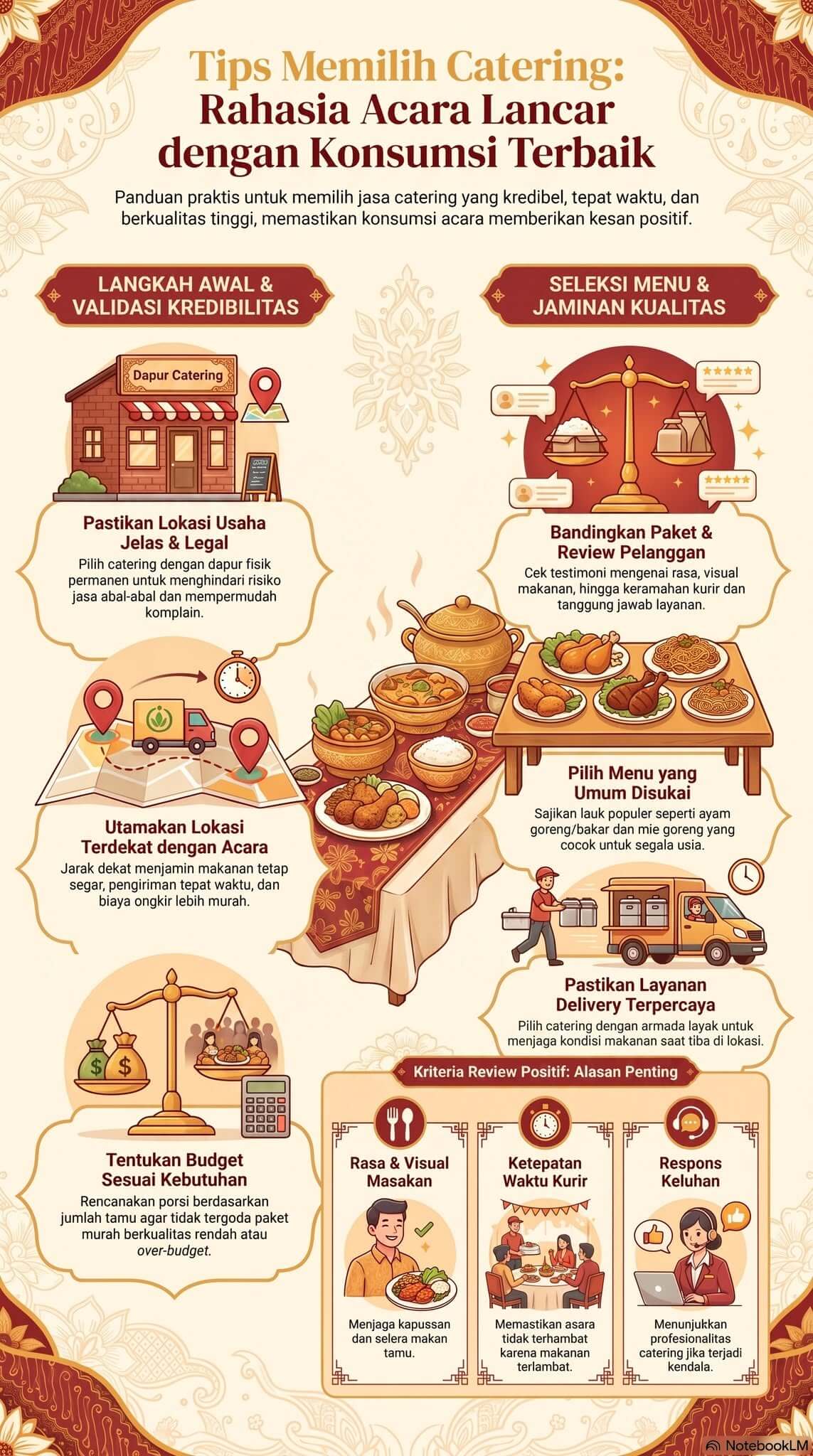 Tips Memilih Catering Tips Memilih Catering