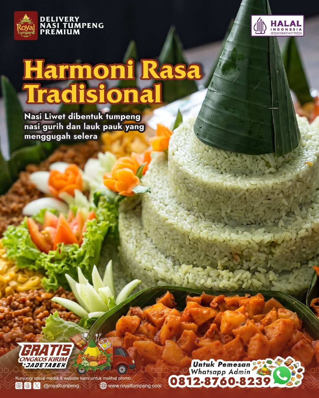 Ukuran Nasi Tumpeng Ukuran Nasi Tumpeng