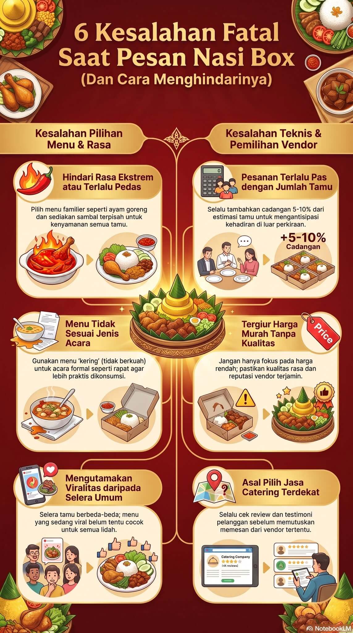 Kesalahan Pesan Nasi Box Kesalahan Pesan Nasi Box