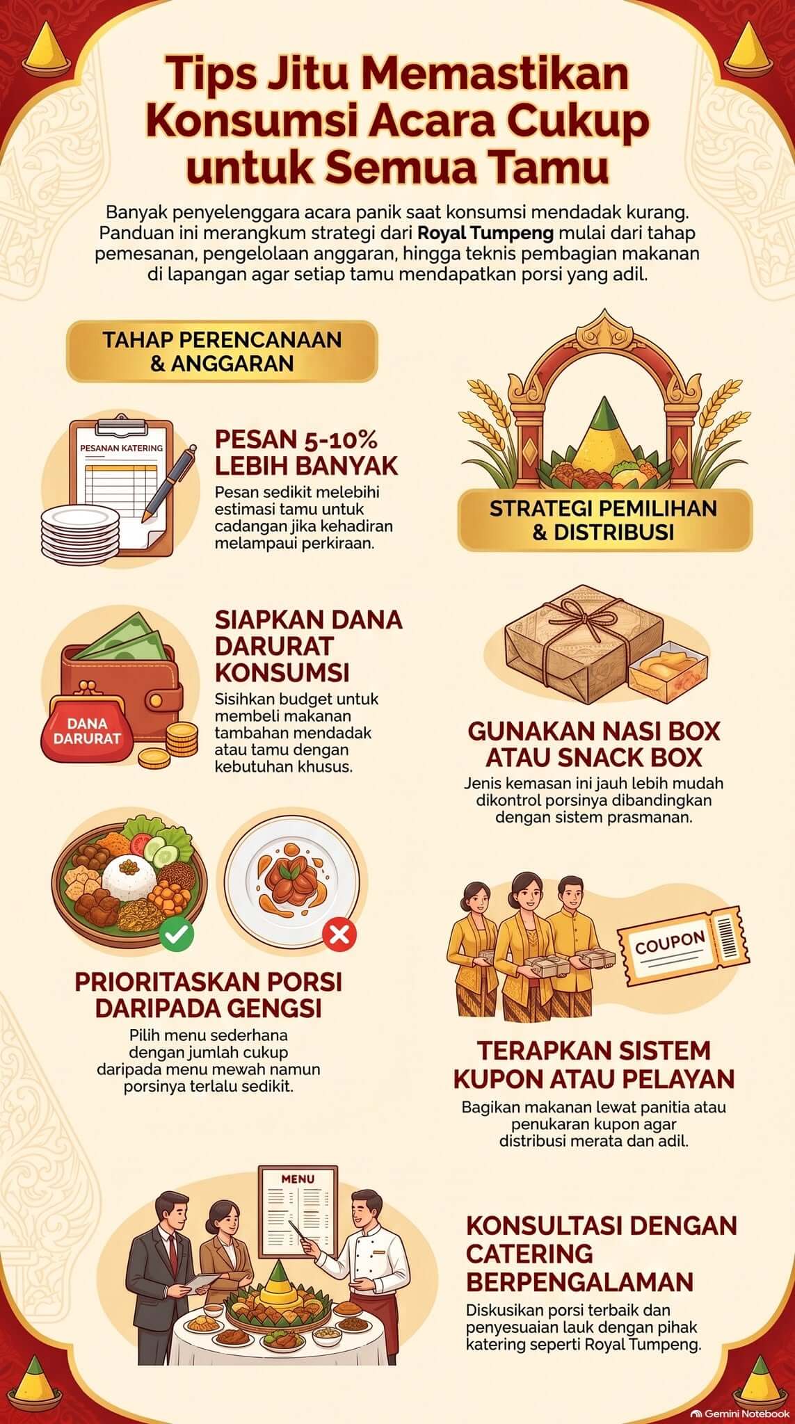 Makanan Acara Cukup Makanan Acara Cukup
