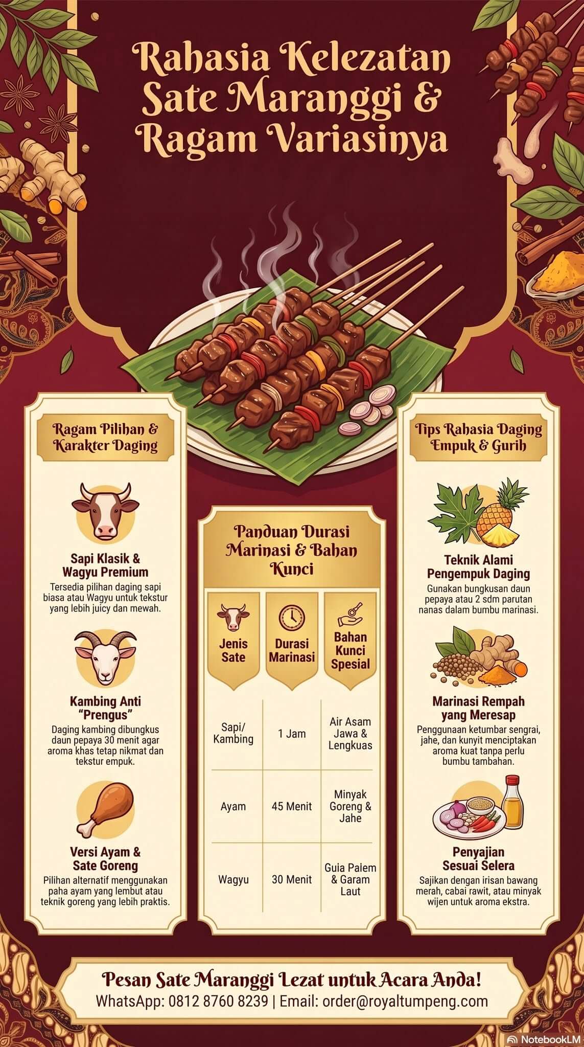 Sate Maranggi Sate Maranggi