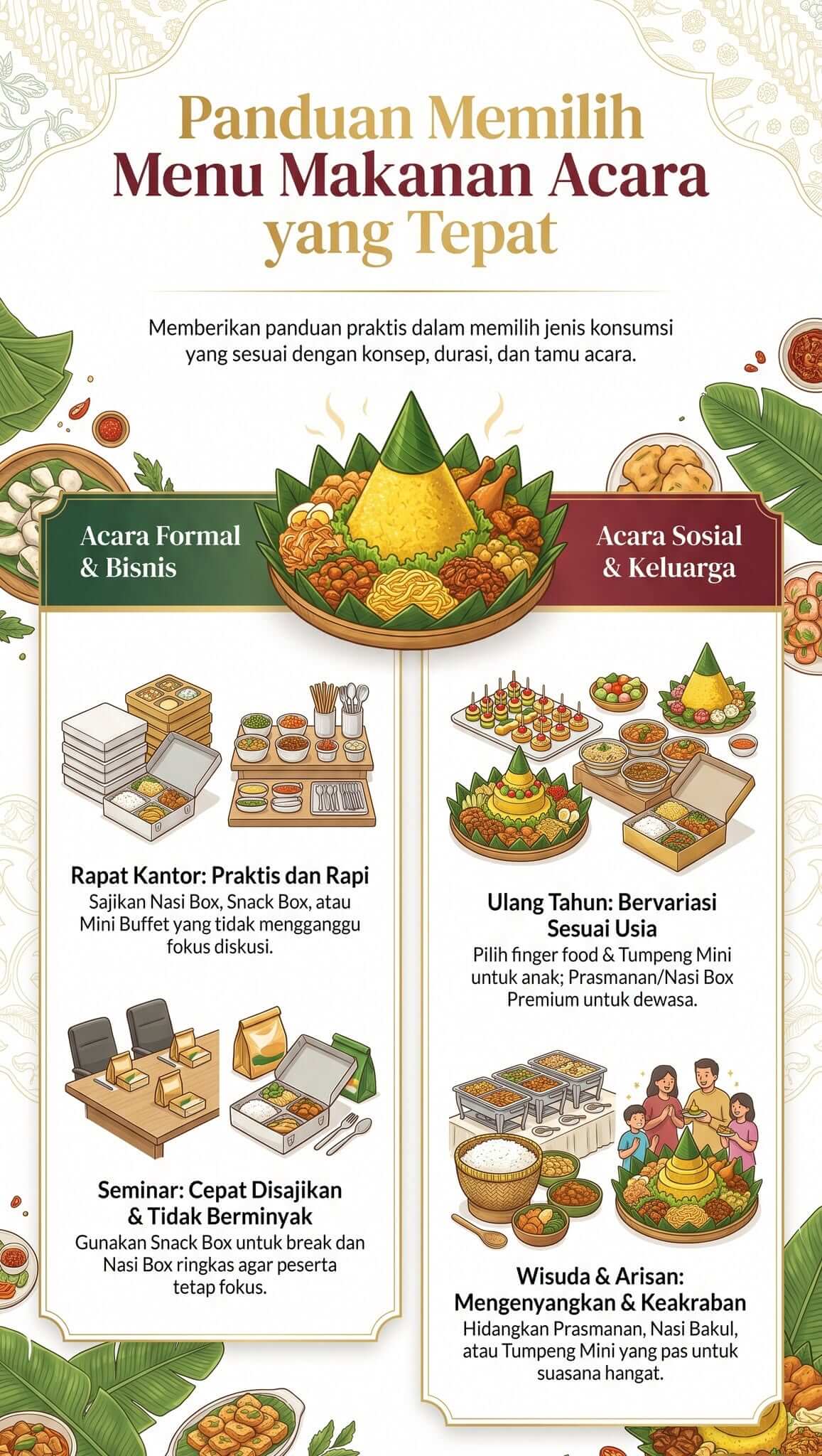 Panduan Makanan Acara Panduan Makanan Acara
