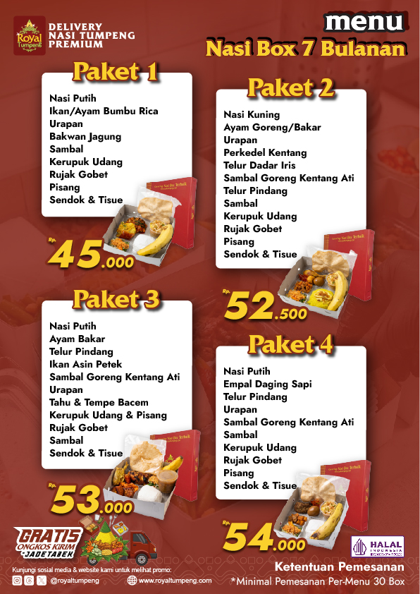 nasi box 7 bulanan