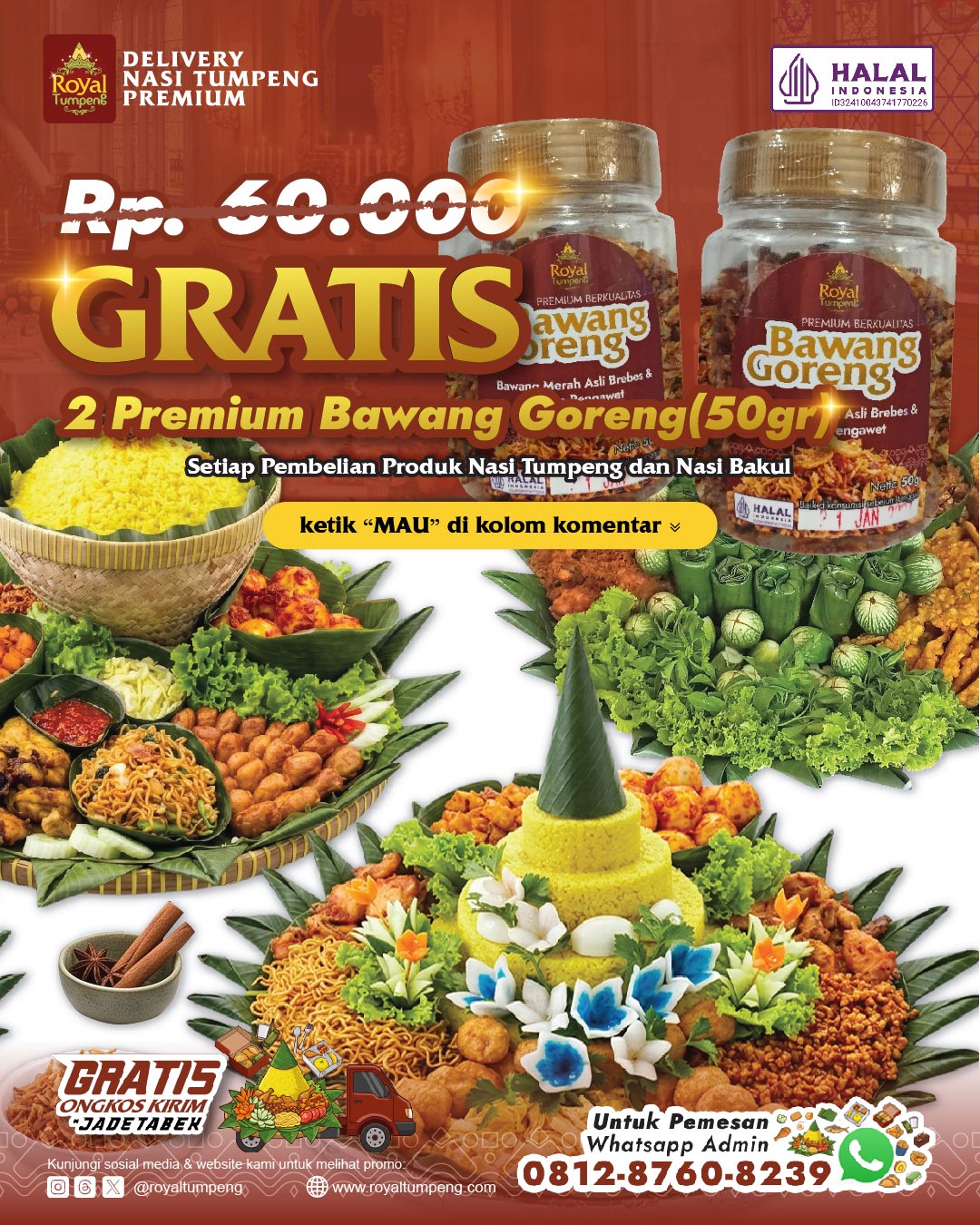 promo nasi tumpeng