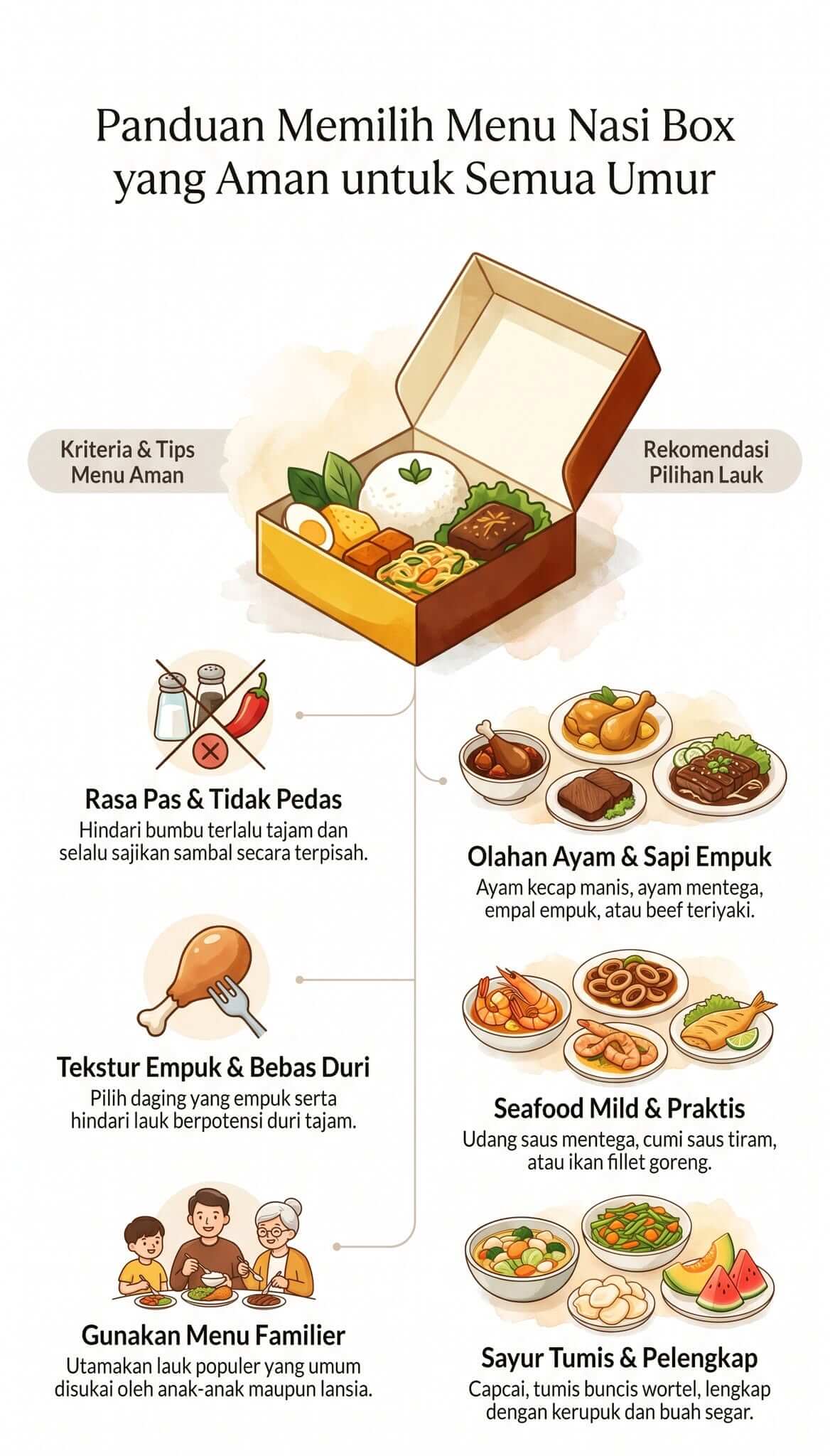 Menu Nasi Box Acara Menu Nasi Box Acara