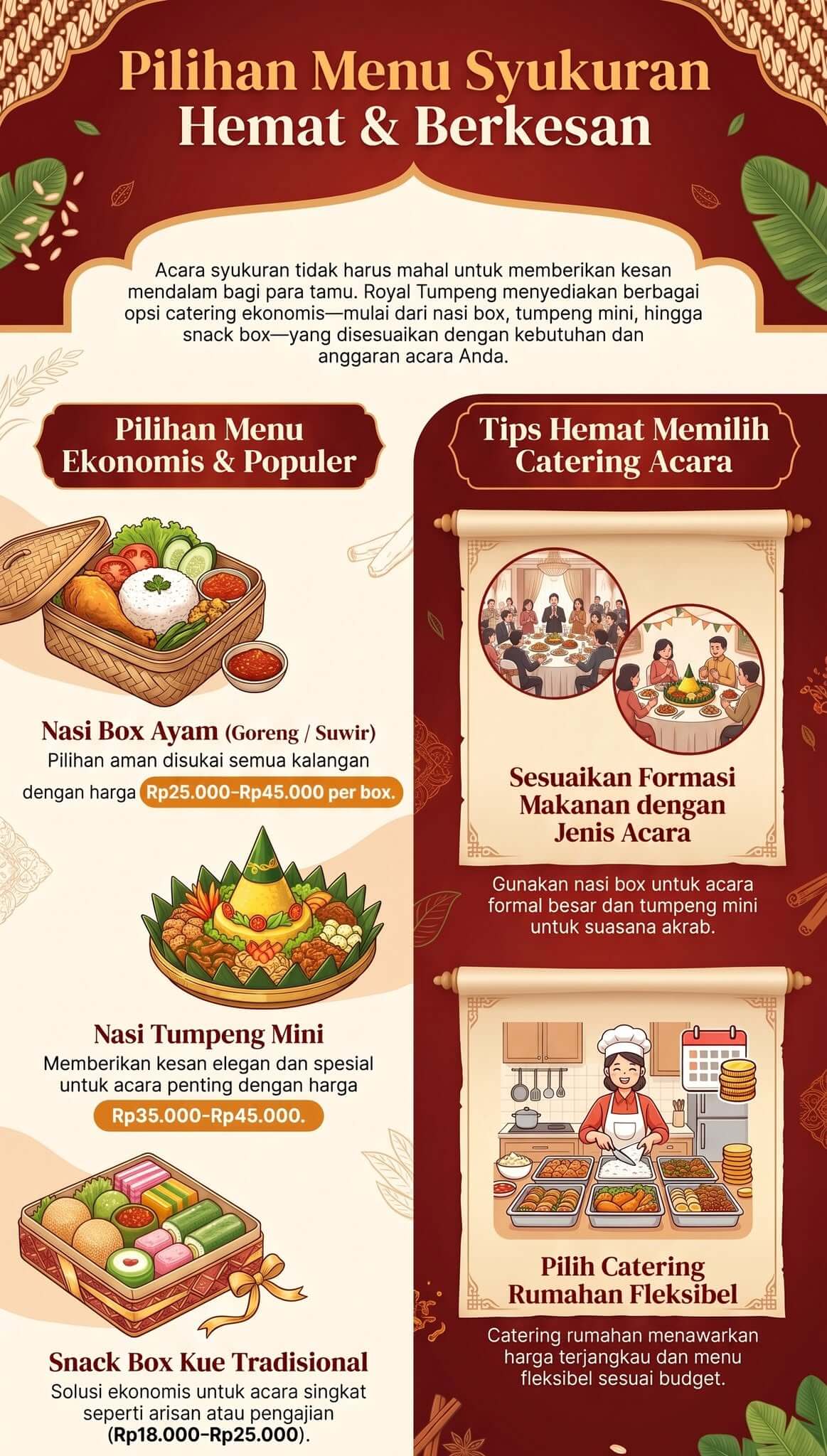 Menu Syukuran Hemat Menu Syukuran Hemat
