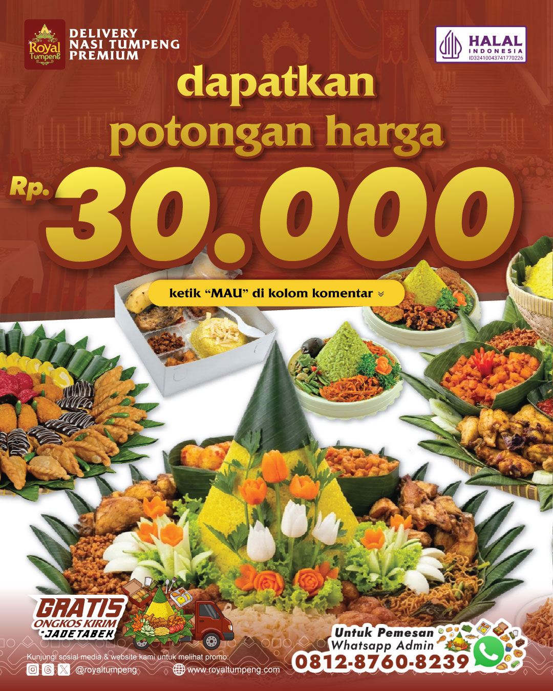 promo nasi tumpeng